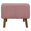 Ver mais imagens de Puff Decorativo para Sala Retangular Verso Bouclé Premium Cores