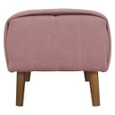 Ver imagem 6 de Puff Decorativo para Sala Retangular Verso Bouclé Premium Cores