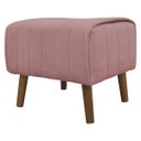 Ver imagem 1 de Puff Decorativo para Sala Retangular Verso Bouclé Premium Cores