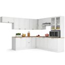 Ver imagem 3 de Cozinha Completa 10 Peças 18 Portas 295cm com Vidro