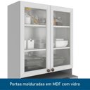 Ver mais imagens de Cozinha Completa 10 Peças 18 Portas 295cm com Vidro