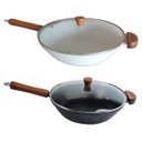 Ver imagem 1 de Jogo Frigideiras Wok Teflon Antiaderente Javali 28cm N03