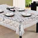 Ver imagem 2 de Toalha de Mesa Quadrada 220x220cm 2255 - Rafimex Branca