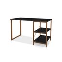 Ver imagem 2 de Escrivaninha Industrial Office Star 120cm 2 Prateleiras Klm Móveis
