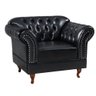 Poltrona Chesterfield Malbec Via Encanto Courano Preto - 1