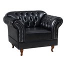 Ver imagem 1 de Poltrona Chesterfield Malbec Via Encanto Courano Preto