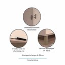 Ver imagem 4 de Balcão 40cm 1 Porta com Tampo Stylo Luciane Móveis