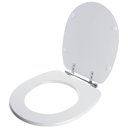 Ver imagem 2 de Assento Sanitário Acrílico Aspen Branco para vaso Deca