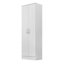 Ver imagem 6 de Sapateira Multiuso 2 Portas 5 Prateleiras Golden Branco - Élpis Móveis