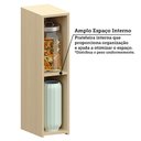 Ver imagem 6 de Armário Aéreo 100% MDF 1 Porta 20cm Aura Luciane Móveis