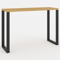 Aparador Industrial Berlim 100% Mdf Marrom/Preto - Pnr Móveis - 3