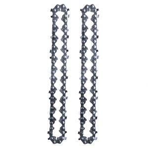 Corrente de Minitosserra 6 Polegadas 18 Dentes Portatil Peça Reposiçao Serra Serrilha Obra Jardinage