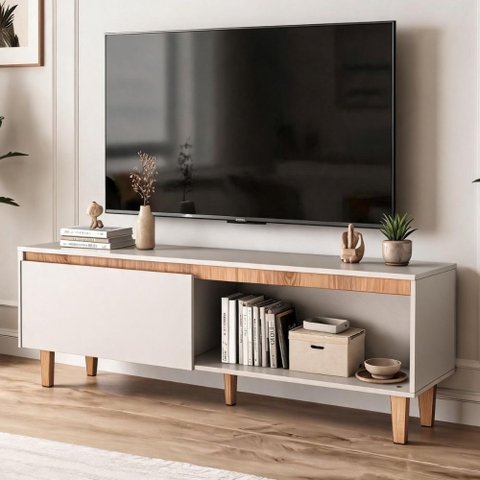 Rack Berlin 130cm para TV 55" Byhouse