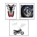 Ver imagem 1 de Kit Adesivo Tanque Honda Twister 300f Lateral e Roda Interna