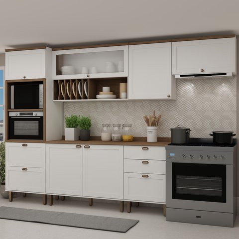 Cozinha Completa 6 Peças Iluminata 