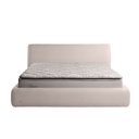 Ver imagem 7 de Cama com Cabeceira Pagani King Base no Chão Bouclê Branco G92 - Gran Belo