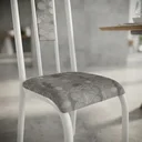 Ver imagem 5 de Kit 4 Cadeiras Madri Corino Paraopeba Tubo Branco