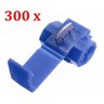 300un Conector Derivação Emenda Cabos Fios Azul 1,5 a 2,5mm - 1