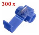 Ver imagem 1 de 300un Conector Derivação Emenda Cabos Fios Azul 1,5 a 2,5mm