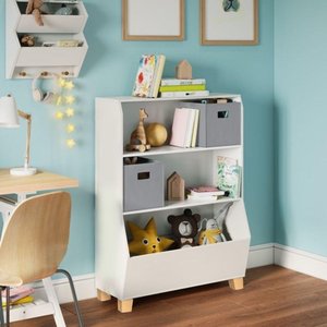 Organizador De Brinquedo Infantil Benedito 100% Mdf