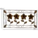 Ver imagem 4 de Quadro Decoração Rustica de Ferro Classico Artesanal para Varanda Libertas Rosas Artesanato Verniz