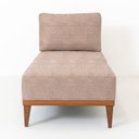 Ver imagem 6 de Sofá 2 Lugares 1 Chaise e 1 Puff Boreal CabeCasa MadeiraOriginals