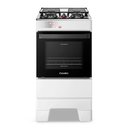 Ver imagem 3 de Fogão de Mesa Esmaltec Ideal Top 4 Bocas Bivolt Branco com Mesa Inox Acendimento Automático