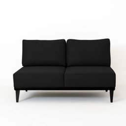 Sofá 2 Lugares 1 Chaise e 1 Puff Boreal CabeCasa MadeiraMadeira - 6