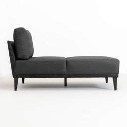 Sofá 2 Lugares 1 Chaise e 1 Puff Boreal CabeCasa MadeiraMadeira - 8
