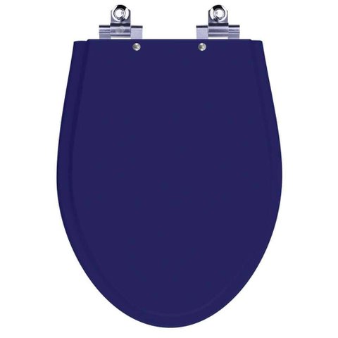 Assento Sanitário Laqueado Soft Close Victoria Cobalto (azul Escuro) para Vaso Ideal Standard