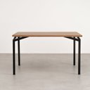 Ver mais imagens de Conjunto Soho Mesa Industrial 4 lugares com 2 Bancos 2 Lugares 120cm CabeCasa MadeiraOriginals