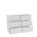 Ver imagem 5 de Cômoda 6 Gavetas Merlot 