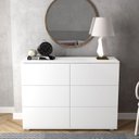 Ver imagem 1 de Cômoda 6 Gavetas Merlot 