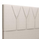 Ver imagem 2 de Cabeceira Cama Box Casal King 195cm Aura Linho W01 Cru - Mpozenato