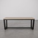 Ver imagem 7 de Conjunto Concept Mesa 135x90cm 1 Banco 2 Lugares 120cm e 2 Banquetas CabeCasa MadeiraOriginals