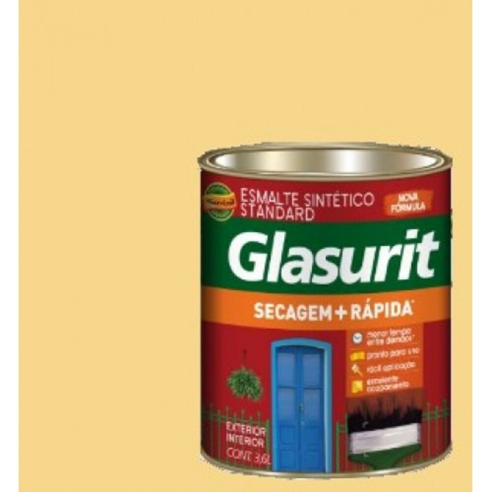 Tinta Esmalte 1/4 900ML Creme - Glasurit - 1
