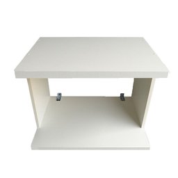Suporte Microondas Simples Branco Em Mdf - 3
