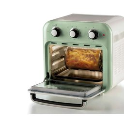 Fritadeira Forno Air Fryer Vintage Verde 16 Litros 127v com Acessórios - 3
