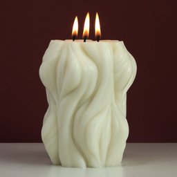 Vela Decorativa Dunas - Design Exclusivo - 1