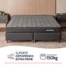 Colchão Casal Ortopédico Espuma D45 Extra Firme 138x188x17cm Bf Colchões - 2