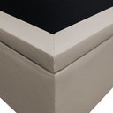 Ver imagem 5 de Base Box Baú para Cama Solteiro 88x188cm Liz S05 Corano Bege - Mpozenato