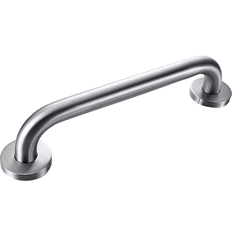 Barra de Apoio Inox Alça Idoso Acessibilidade 40cm - Demima Cor Prateado