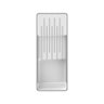 Organizador De Facas Clear Branco Fechado OU - 2