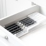 Organizador De Facas Clear Branco Fechado OU - 4