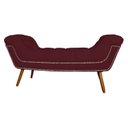 Ver imagem 4 de Recamier Sofá Divã Namoradeira Sienna 90cm Solteiro Suede