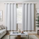 Ver imagem 1 de Cortina Basic Blackout 2,20 x 1,30 m para Varão Simples 1: Branco