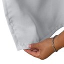 Ver imagem 3 de Cortina Basic Blackout 2,20 x 1,30 m para Varão Simples 1: Branco