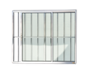 Ver imagem 1 de Janela Alumínio Confort 2F.c/Grade 80 x 80 V.Liso Anod.Brilhante Brimak