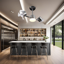 Ver imagem 3 de Ventilador de Teto Treviso Infinit Led Cromado Bivolt