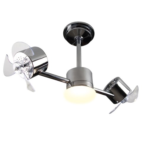 Ventilador de Teto Treviso Infinit Led Cromado Bivolt